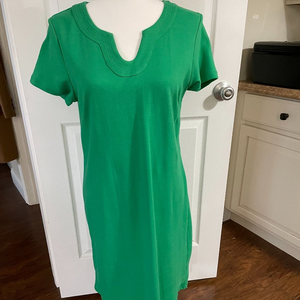 NWT Talbots Green casual dress